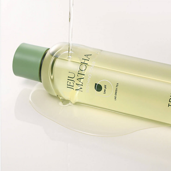 TRIMAY Слабокислотный тонер для лица с чаем матча Jeju Matcha Low pH Soothing Toner (200 мл)