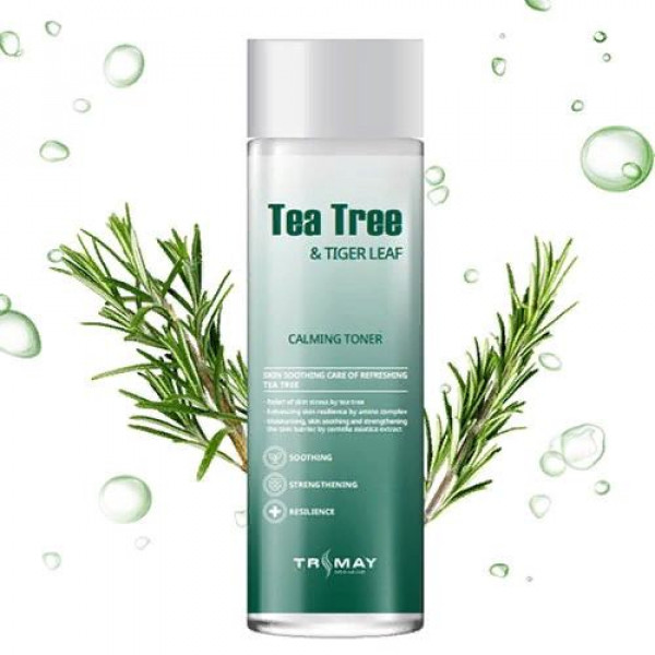 TRIMAY Успокаивающий тонер с чайным деревом и центеллой Tea Tree & Tiger Leaf (210 мл)