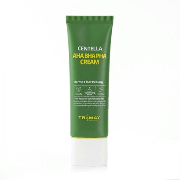 TRIMAY Обновляющий крем с кислотами и центеллой AHA BHA PHA Centella Cream (50 мл)