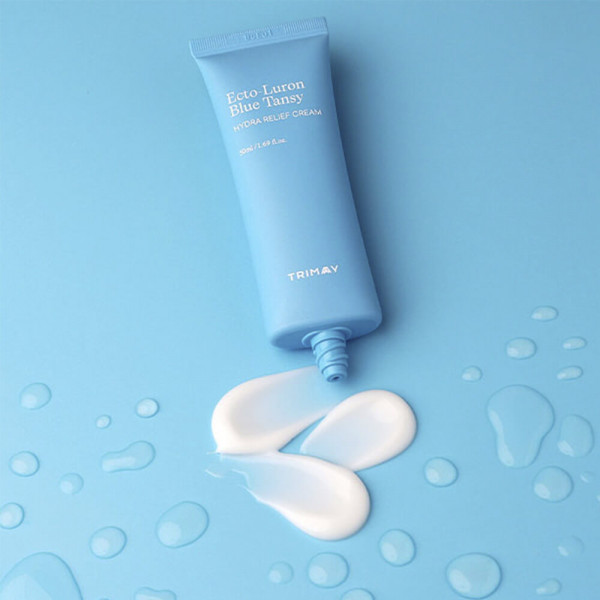TRIMAY Увлажняющий крем для лица с эктоином и гиалуроновой кислотой Ecto-Luron Blue Tansy Hydra Relief Cream (50 мл)