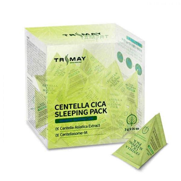 TRIMAY Ночная маска для лица с центеллой Centella Cica Sleeping Pack (3 г)