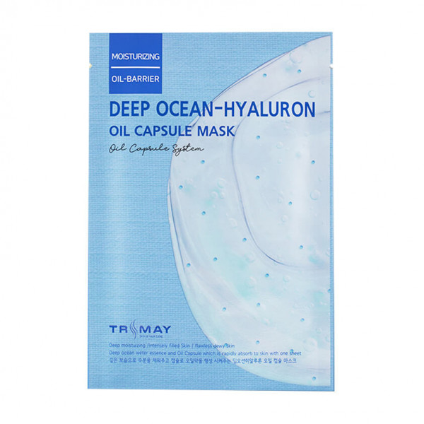 TRIMAY Глубоко увлажняющая тканевая маска для лица  Deep Ocean-Hyaluron Oil Capsule Mask (25 мл)