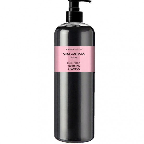 Valmona Шампунь против выпадения волос с пионом и черными бобами Powerful Solution Black Peony Seoritae Shampoo (480 мл) 