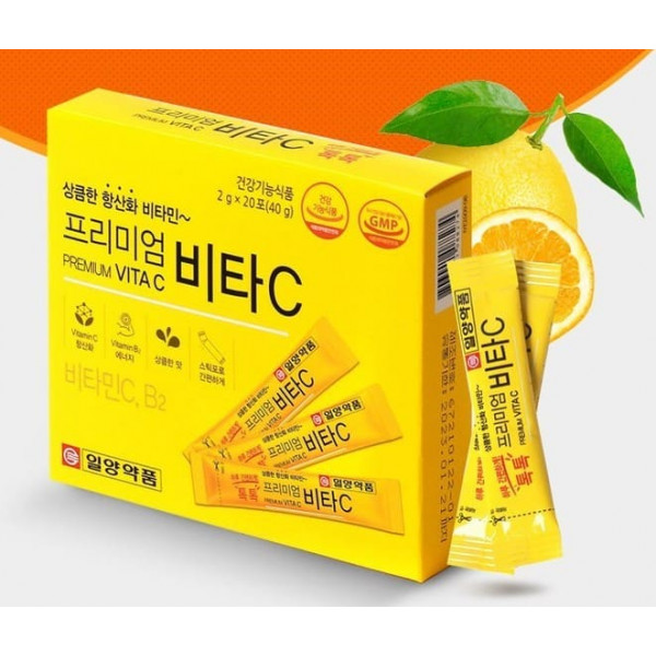 IL-YANG PHARM Пищевая добавка с витамином C Premium Vitamin C Lemon (2 г)