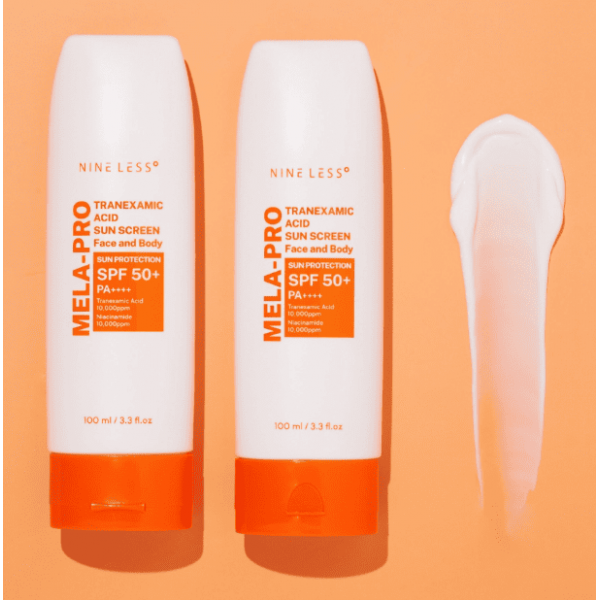 NINE LESS Солнцезащитный крем для лица с транексамовой кислотой MELA-PRO Tranexamic Acid Sun Screen (100 мл)