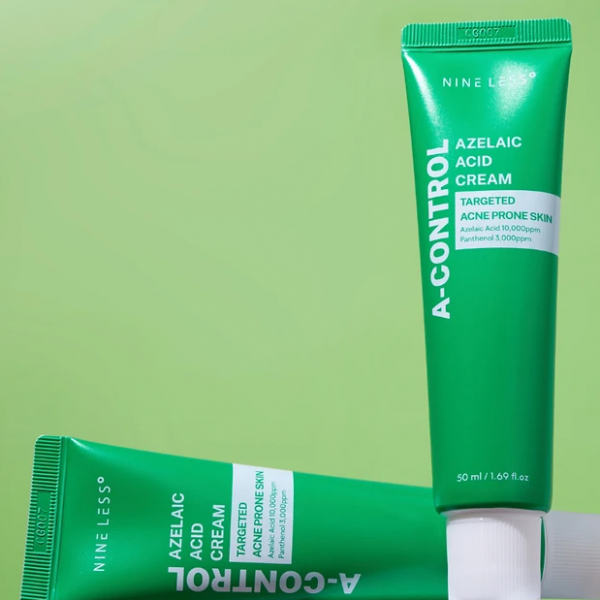 NINE LESS Противовоспалительный крем для лица с азелаиновой кислотой A-Control Azelaic Acid Cream (50 мл)