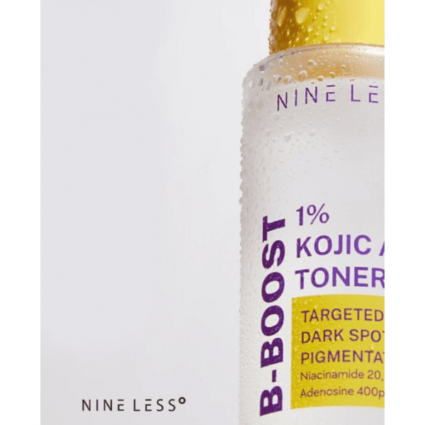 NINE LESS Осветляющий тонер для лица с коевой кислотой B-Boost 1% Kojic Acid Toner (200 мл)