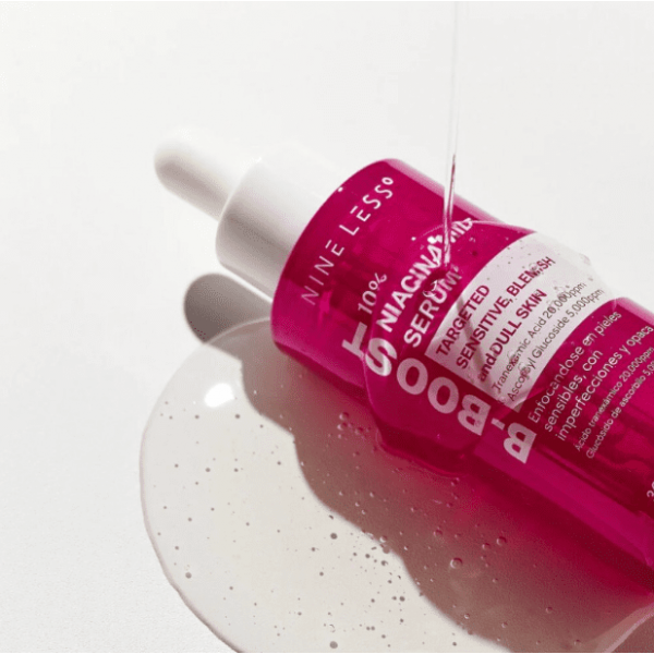 NINE LESS Осветляющая сыворотка для лица с ниацинамидом B-Boost 10% Niacinamide Serum (30 мл)