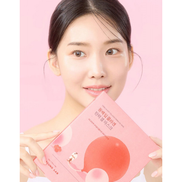 ROUND LAB Гидрогелевая маска для лица с коллагеном Camellia Deep Collagen Firming Gel Mask (34 г)