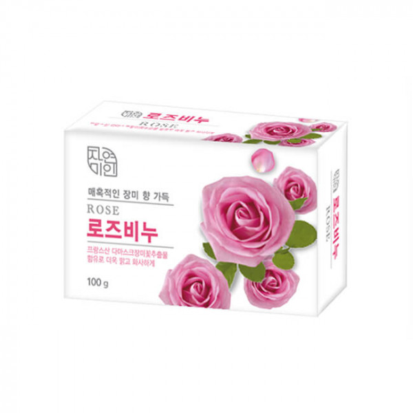 Mukunghwa Мыло туалетное с дамасской розой Rose Beauty Soap (100 г)