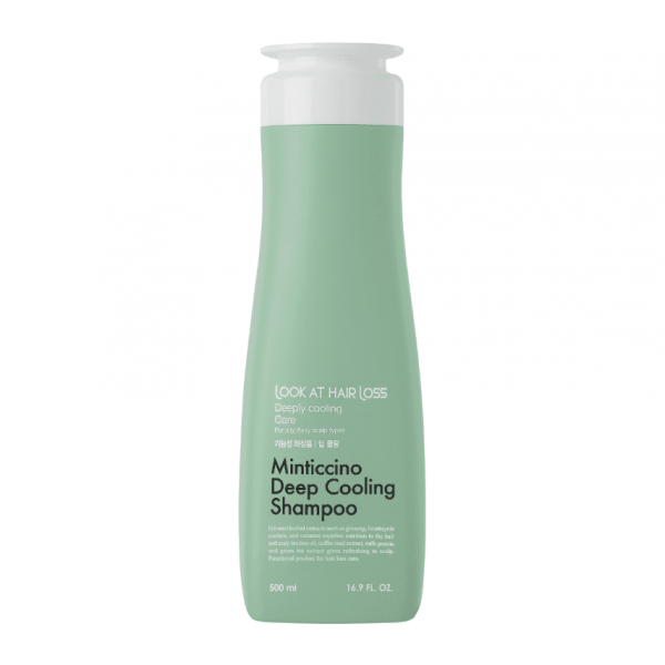 DAENG GI MEO RI Охлаждающий шампунь для жирной кожи головы Look At Hair Loss Minticcino Deep Cooling Shampoo (500 мл)