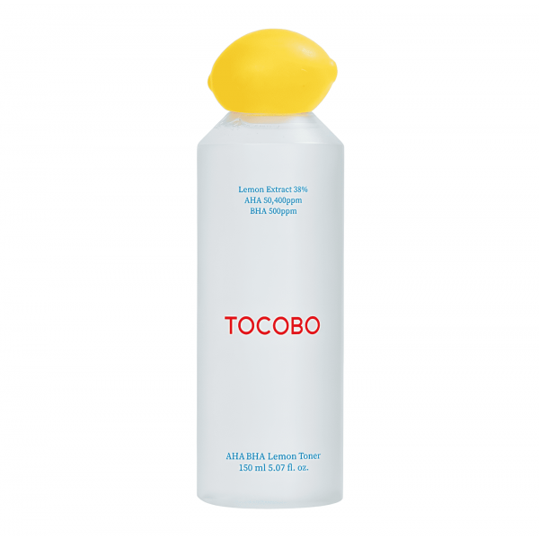 TOCOBO Отшелушивающий тонер для лица с кислотами и экстрактом лимона AHA BHA Lemon Toner (150 мл)