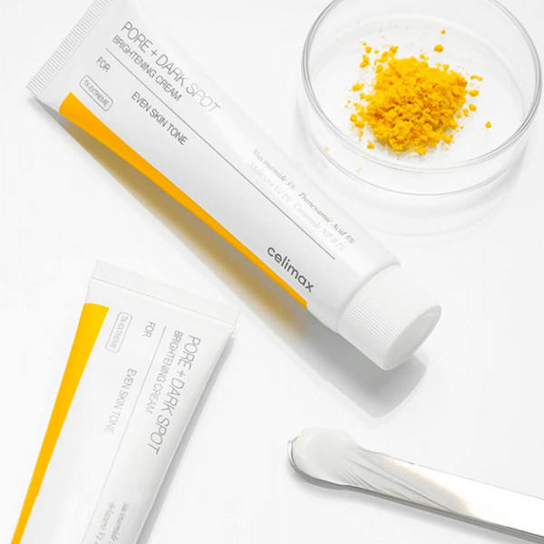 Celimax Осветляющий крем для лица с ниацинамидом и транексамовой кислотой Pore+Dark Spot Brightening Cream (35 мл)