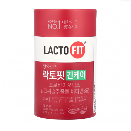 Chong Kun Dang Биологическая активная добавка для поддержки здоровья печени LACTO-FIT Probiotics Liver Care (60 шт)