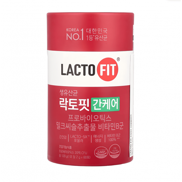 Chong Kun Dang Биологическая активная добавка для поддержки здоровья печени LACTO-FIT Probiotics Liver Care (60 шт)