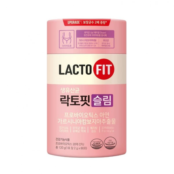 Chong Kun Dang Биологическая активная добавка для снижения веса LACTO-FIT Probiotics Slim (60 шт)