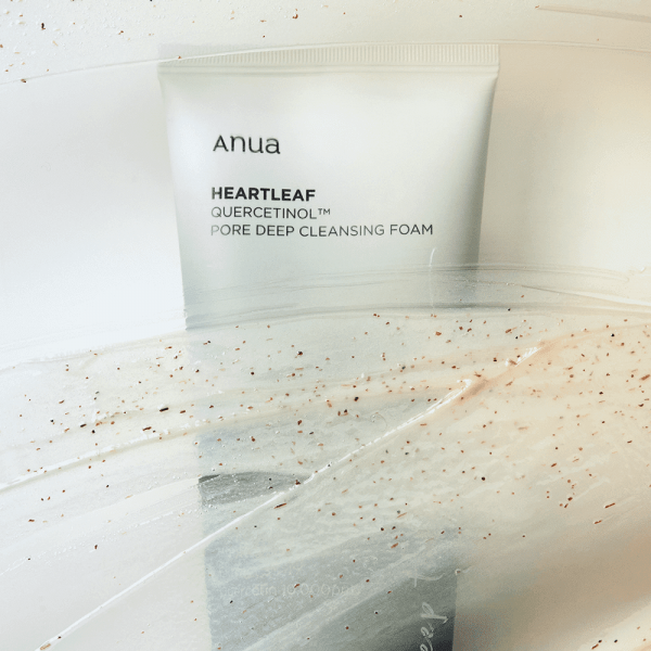 ANUA Пенка-скраб для глубокого очищения пор с кверцетинолом Heartleaf Quercetinol Pore Deep Cleansing Foam (150 мл)