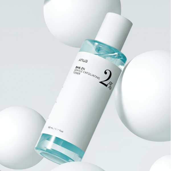 ANUA Мягкий отшелушивающий тонер для лица с салициловой кислотой BHA 2% Gentle Exfoliating Toner (150 мл)