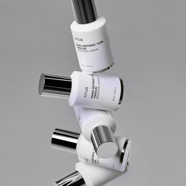 ANUA Обновляющая сыворотка для лица с ретинолом и ниацинамидом Nano Retinol 0,3% + Niacin Renewing Serum (30 мл)