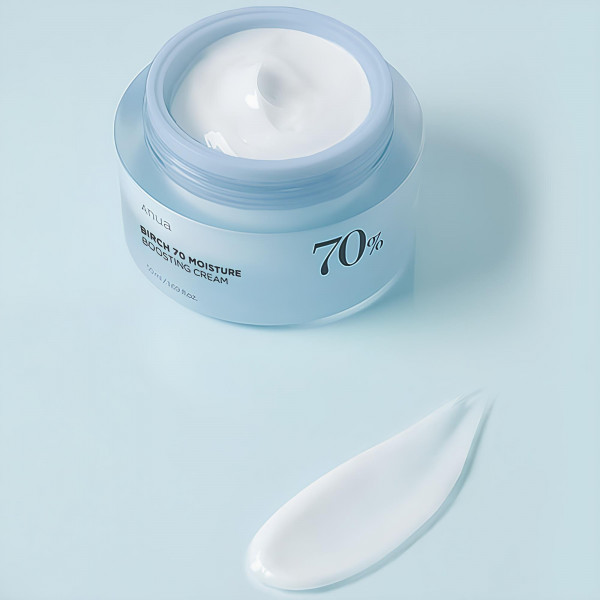 ANUA Увлажняющий крем для лица с березовым соком Birch 70% Boosting Cream Moisture (50 мл)