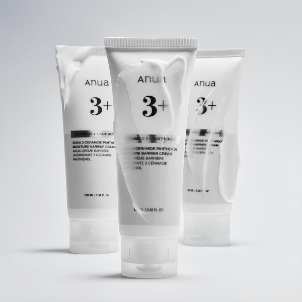 ANUA Увлажняющий барьерный крем для лица с керамидами и пантенолом 3 Ceramide Panthenol Moisture Barrier Cream (100 мл)