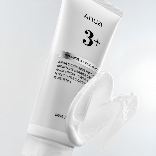 ANUA Увлажняющий барьерный крем для лица с керамидами и пантенолом 3 Ceramide Panthenol Moisture Barrier Cream (100 мл)