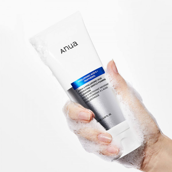 ANUA Мягкая пенка для умывания с гиалуроновой кислотой 8 Hyaluronic Acid Hydrating Gentle Foaming Cleanser (150 мл)