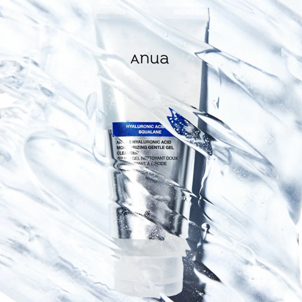 ANUA Мягкий гель для умывания с гиалуроновой кислотой 8 Hyaluronic Acid Moisturizing Gentle Gel Cleanser (150 мл)