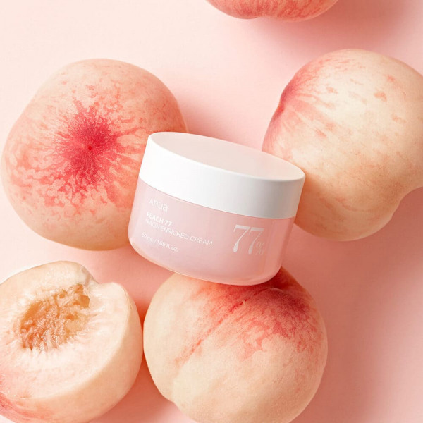 ANUA Увлажняющий крем-пудинг для лица с экстрактом персика и ниацинамидом Peach 77 Niacin Enriched Cream (50 мл)