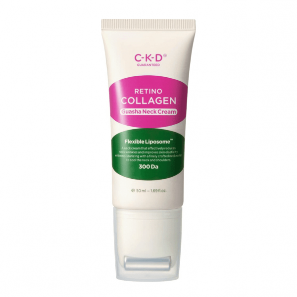 CKD Омолаживающий роликовый крем для массажа шеи с ретиналем Retino Collagen Small Molecule 300 Guasha Neck Cream (50 мл)