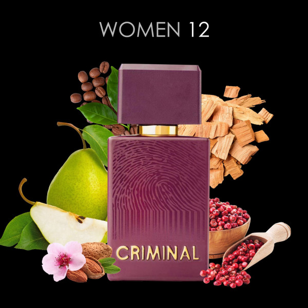 CRIMINAL Парфюмированная вода "Латте ваниль-миндаль" Women 12 (60 мл)