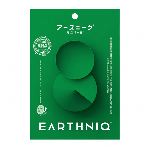 EARTHNIQ Увлажняющая тканевая маска для лица с экстрактом исландского мха Moss Aura Moisture Mask (25 мл)