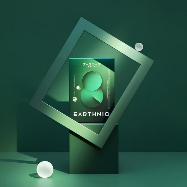 EARTHNIQ Увлажняющая тканевая маска для лица с экстрактом исландского мха Moss Aura Moisture Mask (25 мл)