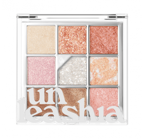 UNLEASHIA Палетка глиттеров для век №1 Glitterpedia Eye Palette №1. All of Glitter (6,6 г)