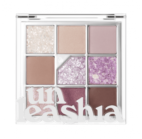 UNLEASHIA Палетка теней для век в лавандовых оттенках №4 Glitterpedia Eye Palette №4. All of Lavender Fog (7,5 г)