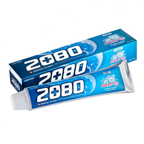 DENTAL CLINIC 2080 Освежающая зубная паста Fresh Up Toothpaste (120 г)