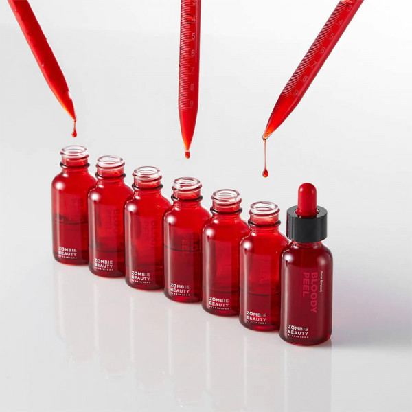SKIN1004 Кровавая пилинг-сыворотка для лица с кислотами Zombie Beauty Bloody Peel (30 мл)