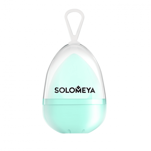 SOLOMEYA Вельветовый косметический спонж для макияжа Тиффани Microfiber Velvet Sponge Tiffany (1 шт)