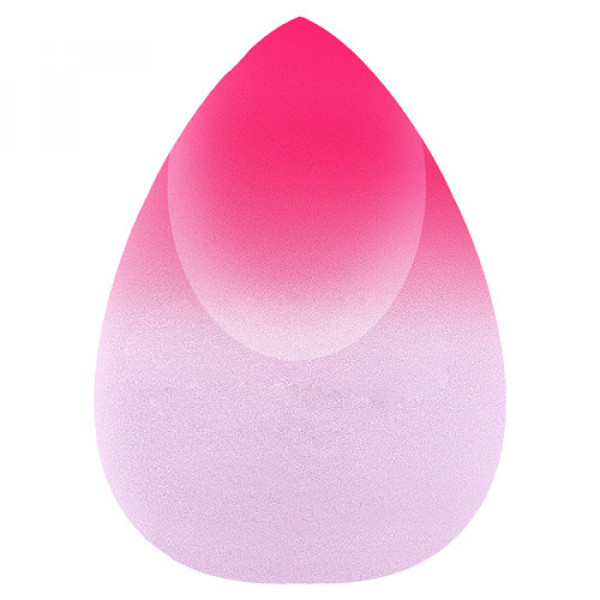SOLOMEYA Меняющий цвет косметический спонж для макияжа Purple-pink Color Changing Blending Sponge (1 шт)