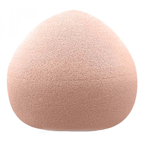 SOLOMEYA Ультрамягкий косметический спонж для макияжа "Персик" Super Soft Blending Sponge Peach (1 шт)