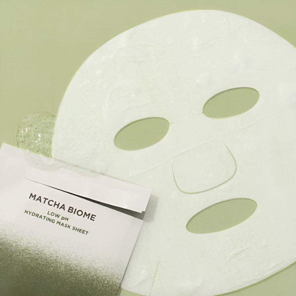 Heimish Увлажняющая тканевая маска для лица с матчей и пробиотиками Matcha Biome Low pH Hydrating Mask (30 мл)