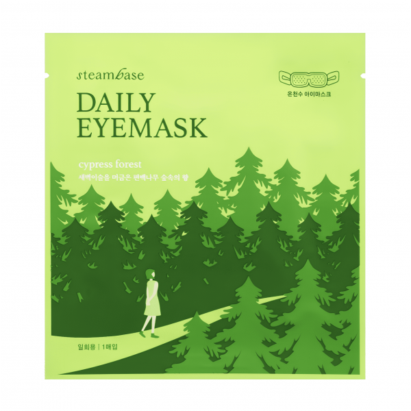 Steambase Паровая маска для глаз "Кипарисовый лес" Daily Eyemask Cypress Forest (50 г)