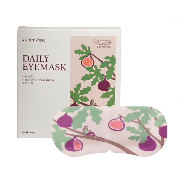 Steambase Паровая маска для глаз с ароматом сладкого инжира Daily Eyemask Sweet Fig (50 г)