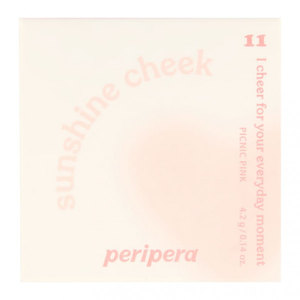 Peripera Румяна для лица "Розовый пикник" Pure Blushed Sunshine Cheek 11 Picnic Pink (4,2 г)