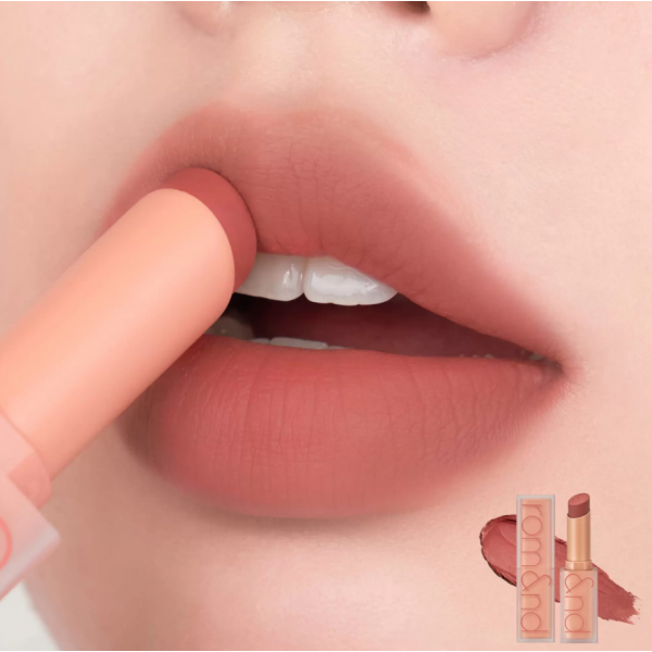 Rom&Nd Матовая помада для губ "Пудровый нюд" Zero Matte Lipstick 23 Ruddy Nude (3 г)