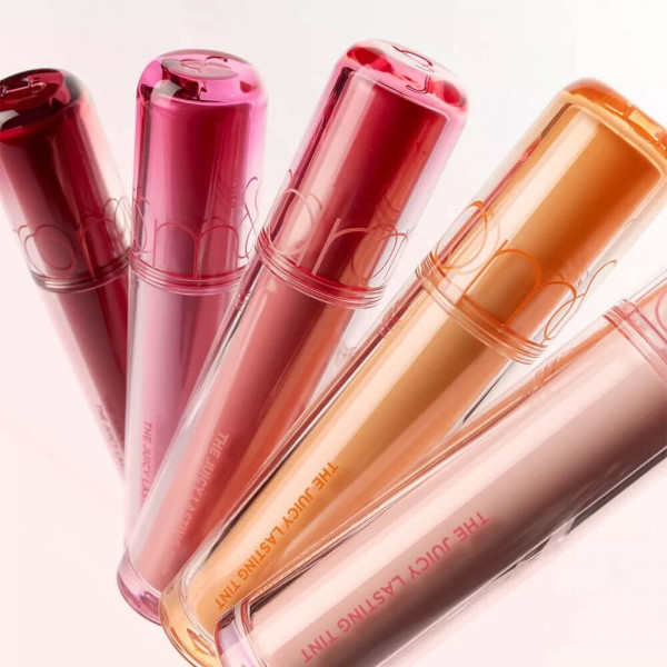 Rom&Nd Стойкий глянцевый тинт для губ "Темный кокос" Juicy Lasting Tint 17. Dark Coconut (5,5 г)