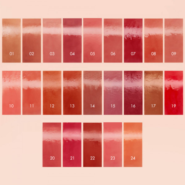 Rom&Nd Стойкий глянцевый тинт для губ "Темный кокос" Juicy Lasting Tint 17. Dark Coconut (5,5 г)