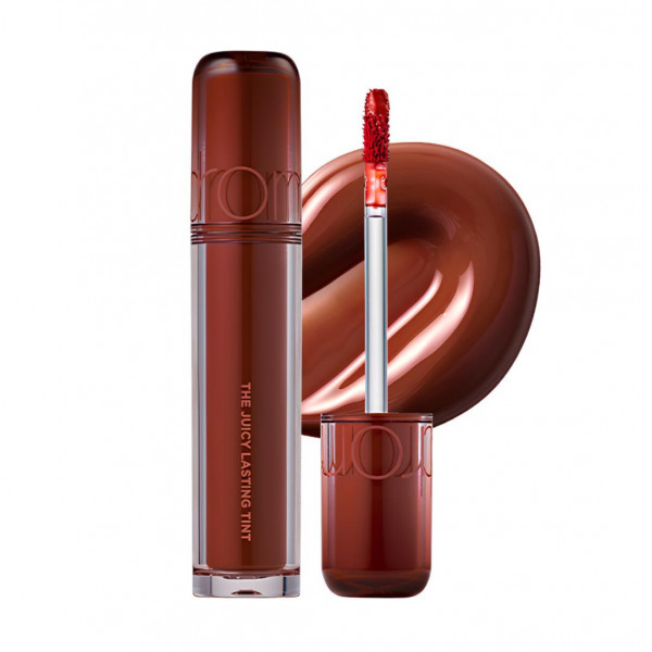 Rom&Nd Стойкий глянцевый тинт для губ "Темный кокос" Juicy Lasting Tint 17. Dark Coconut (5,5 г)