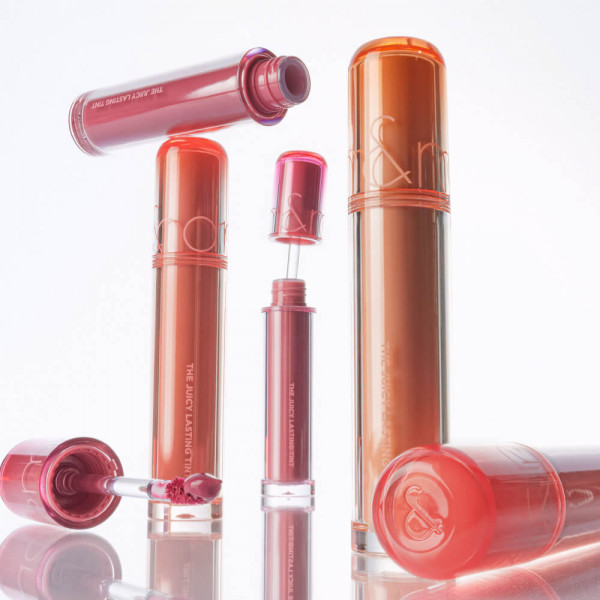 Rom&Nd Стойкий глянцевый тинт для губ "Темный кокос" Juicy Lasting Tint 17. Dark Coconut (5,5 г)
