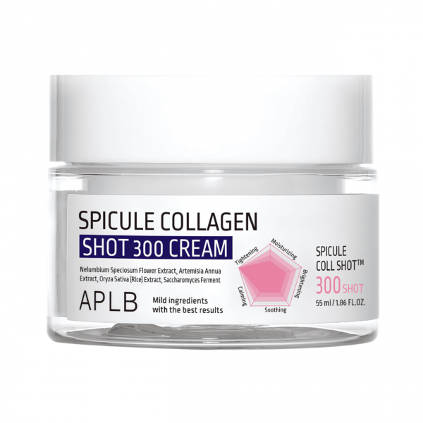 APLB Лифтинг-крем для лица со спикулами и коллагеном Spicule Collagen Shot 300 Cream (55 мл)